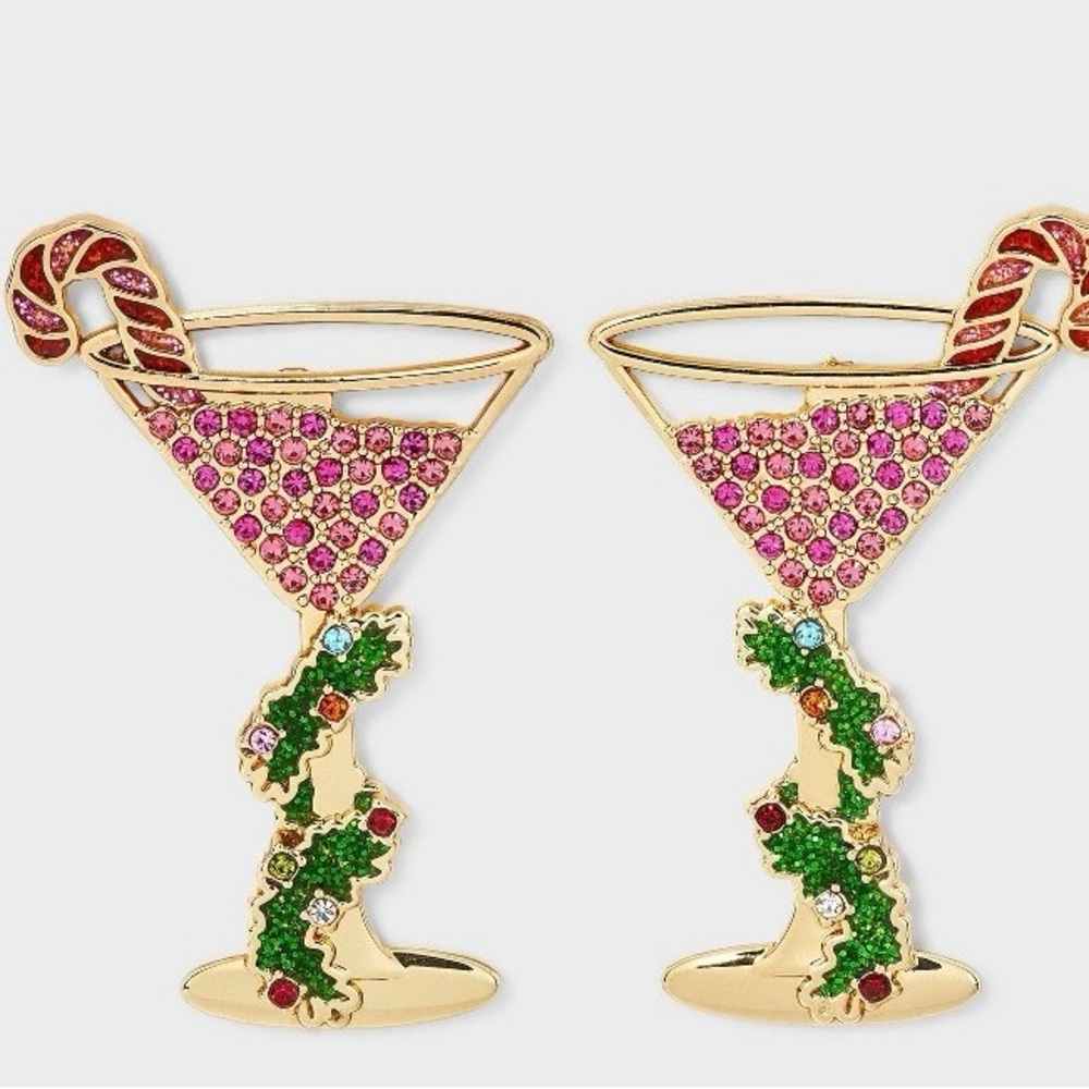 NEW SUGARFIX by BaubleBar Drink and Be Merry Earrings - Multicolored